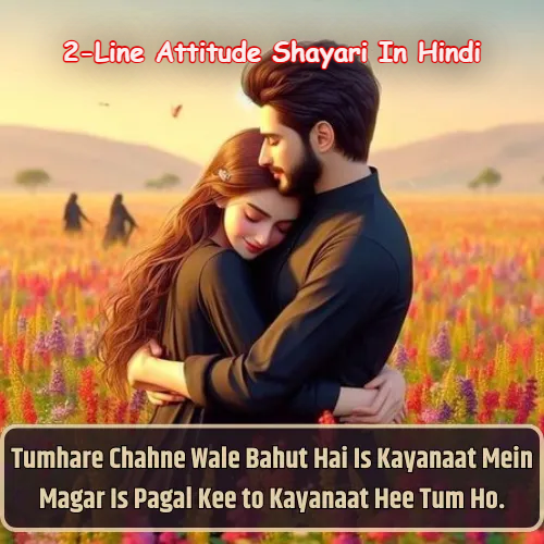 2-Line Attitude Shayari In Hindi
