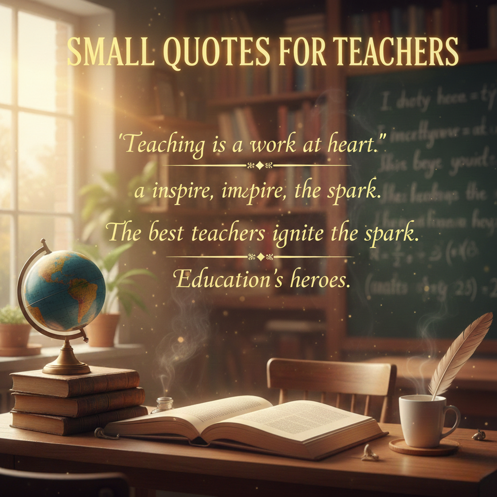Small Quotes For Teachers Banner