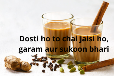 Hindi Chai Shayari banner