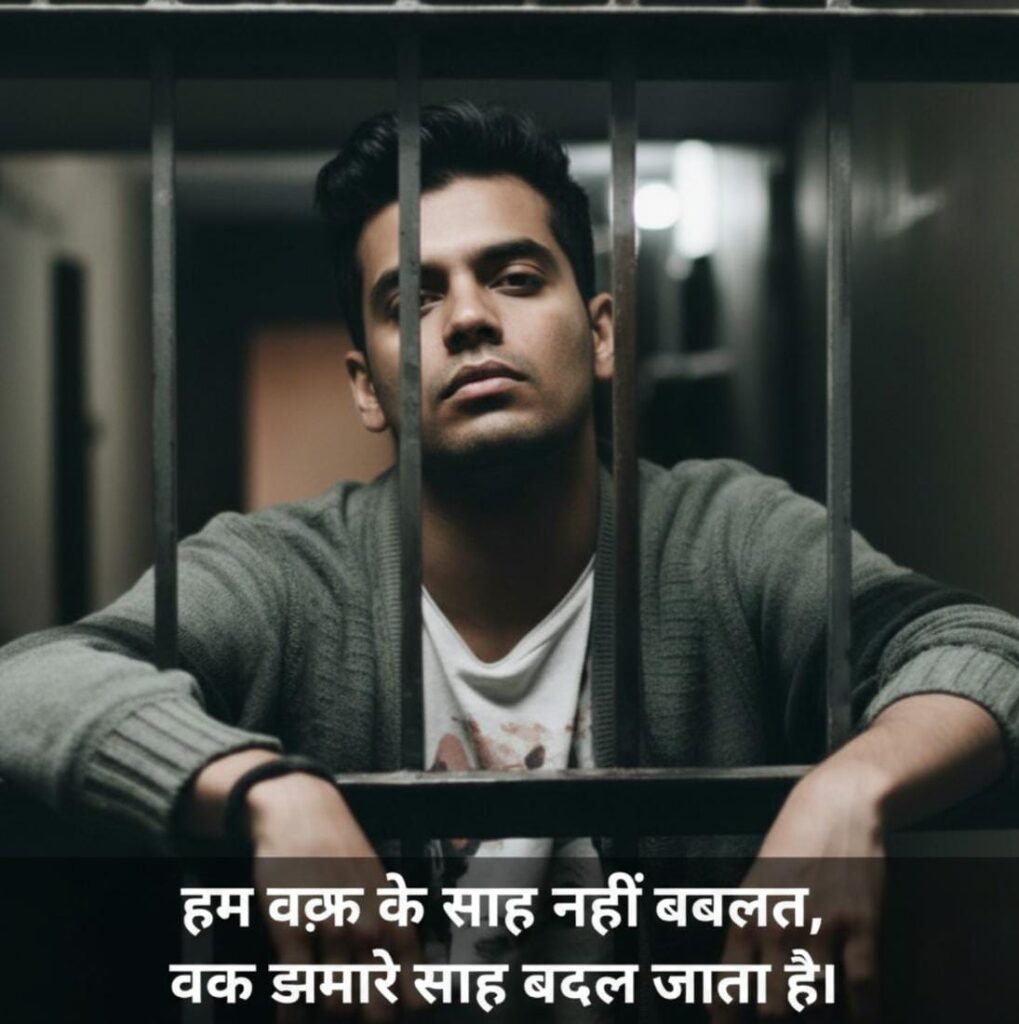 Attitude Shayari 2 Line banner