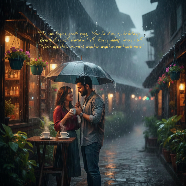 Mausam Shayari 2 Line English Banner