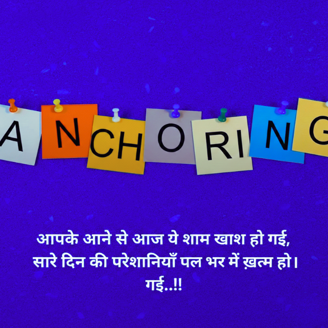 Anchoring In Hindi Banner