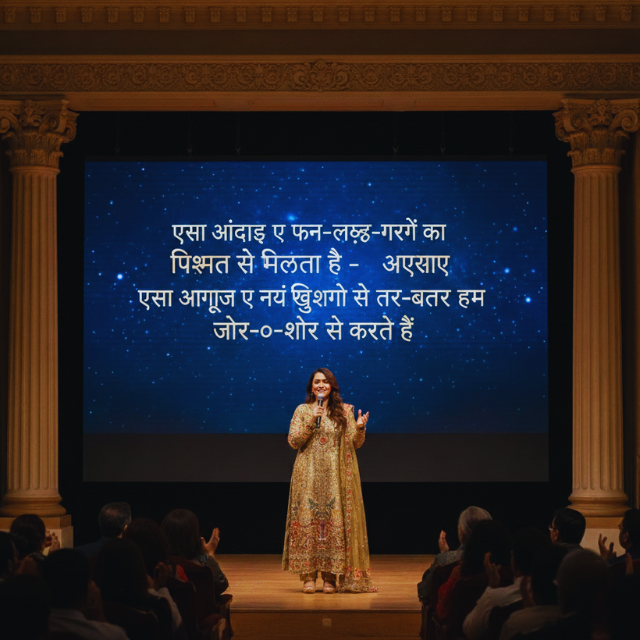 anchoring डांस पर शायरी