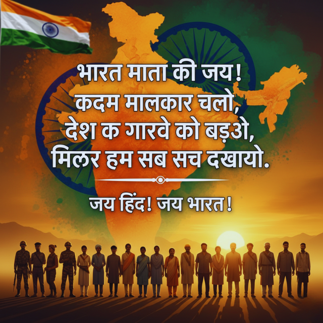 Shaheed Diwas Images With Quotes In Hindi Banner