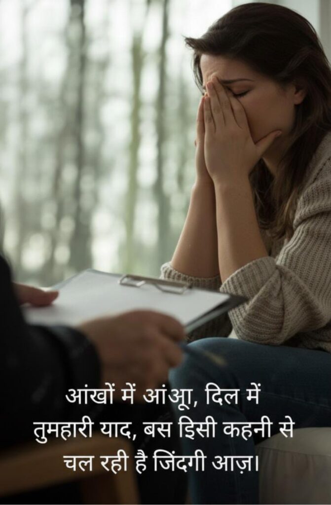 Emotional Yaad Shayari In Hindi banner