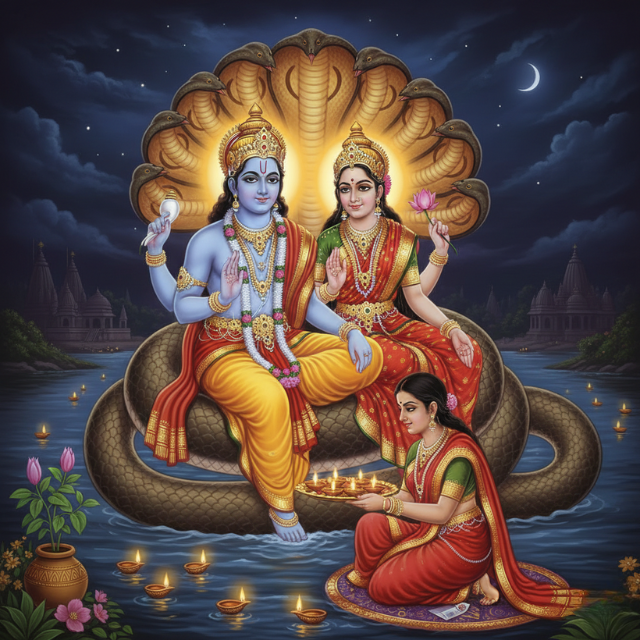 Dev Uthani Ekadashi shayari banner