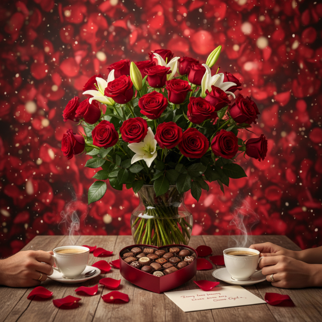 Happy Valentine Day Banner