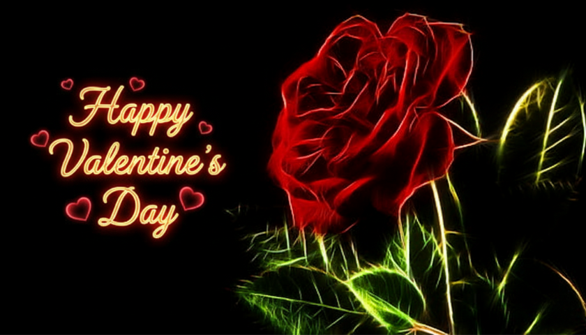 Happy Valentine Day Shayari Banner