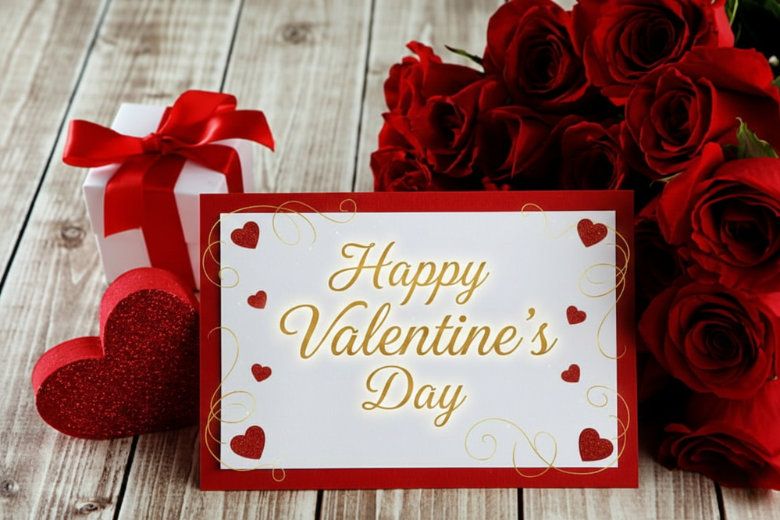 Valentine Day Romantic SMS Banner