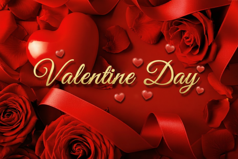Valentine Day Shayari Banner